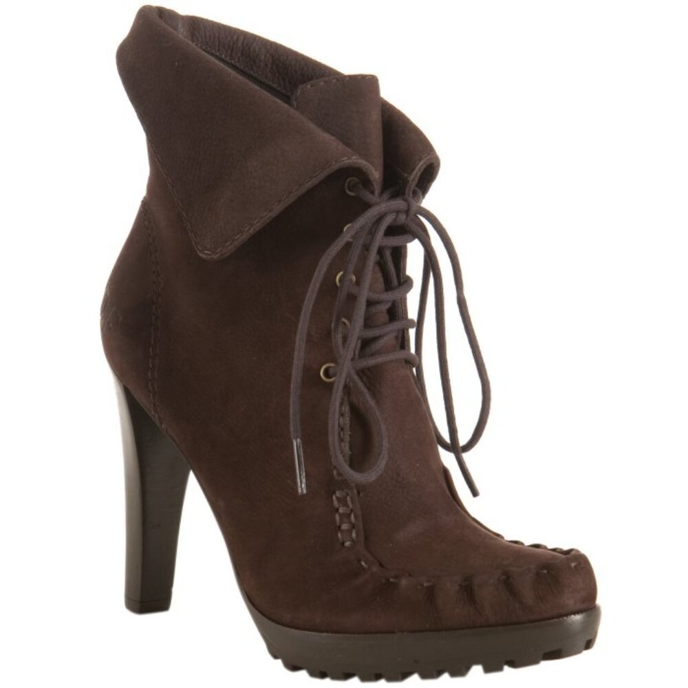 Diane Von Furstenberg Jameson Lace-up Suede Ankle Boots